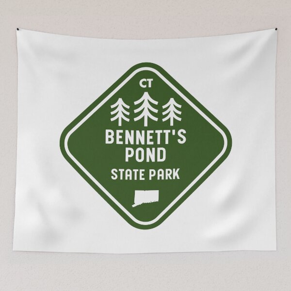 Item preview, Bennett's Pond State Park Connecticut Rhombus designed and sold by bivenart.