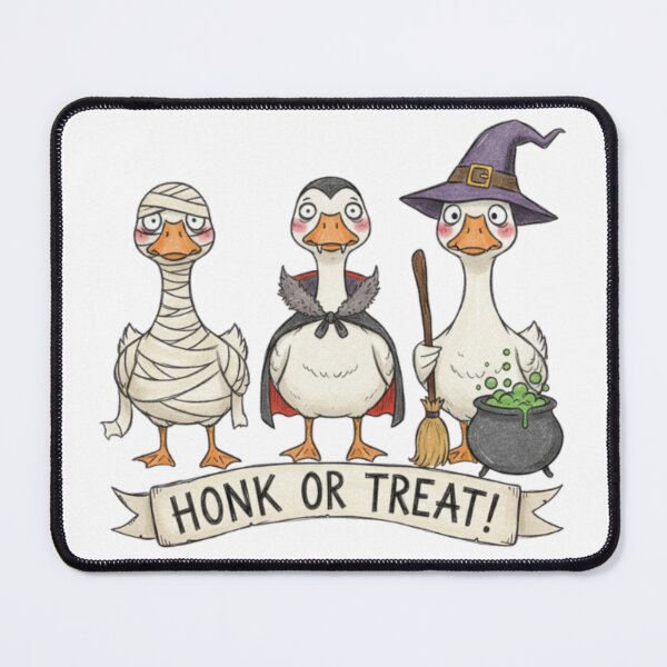 Item preview, Honk Or Trat - Funny Goose Halloween T-shirt designed and sold by Catzelle.