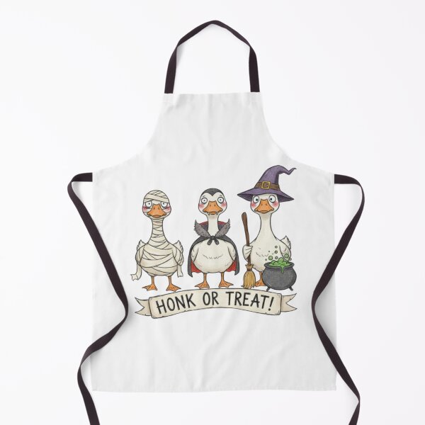 Item preview, Honk Or Trat - Funny Goose Halloween T-shirt designed and sold by Catzelle.