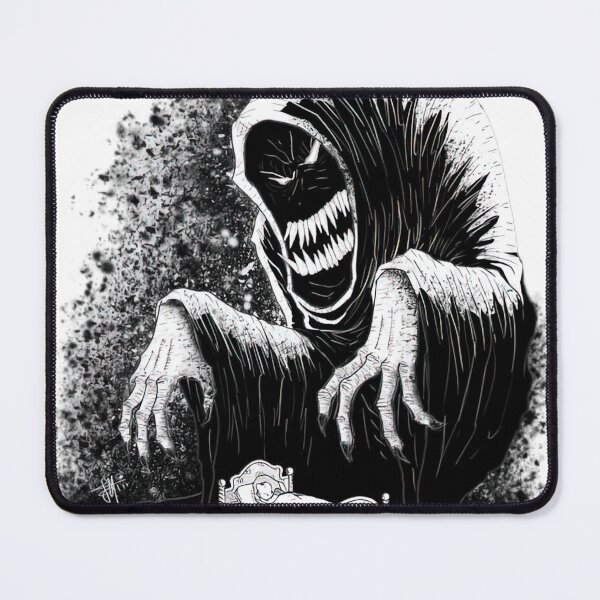 Item preview, Grim Reaper Watching Sleeping Child designed and sold by ticlitule.