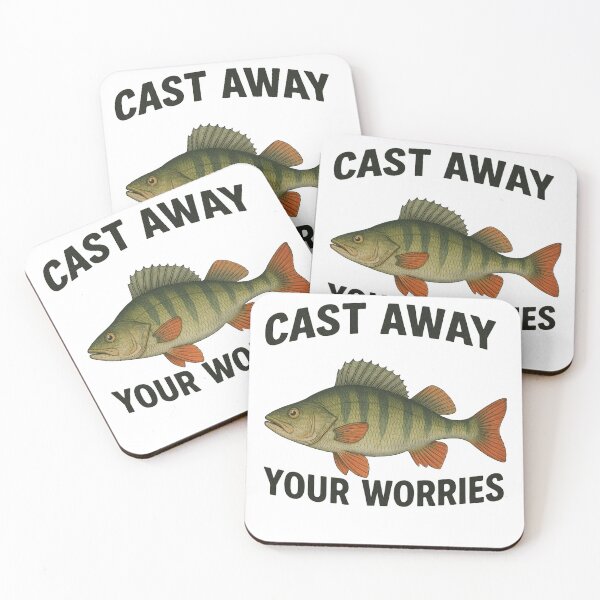 Item preview,  Cast away your worries - Perch designed and sold by PerchfishR.