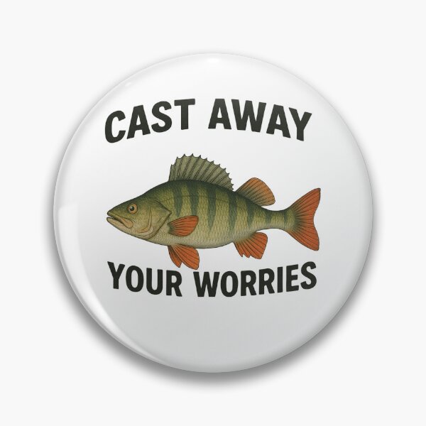 Item preview,  Cast away your worries - Perch designed and sold by PerchfishR.