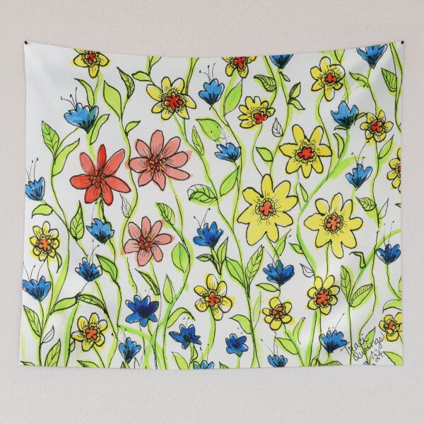 Item preview, Painting Flowers! designed and sold by Traci Owings Design.