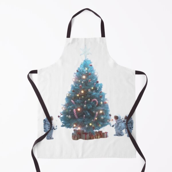 Item preview, Christmas Tree in Space Station – Futuristic Holiday Design designed and sold by AlexLineArt.