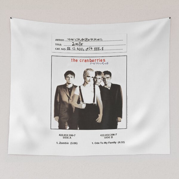 Item preview, Zombie Vinyl Handwritten Vintage Band  designed and sold by JesseGonzalez6.