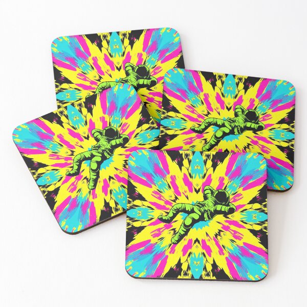 Item preview, Psychedelic Kaleidoscope With Chill Floating Astronaut  designed and sold by UNK-Fatigues.