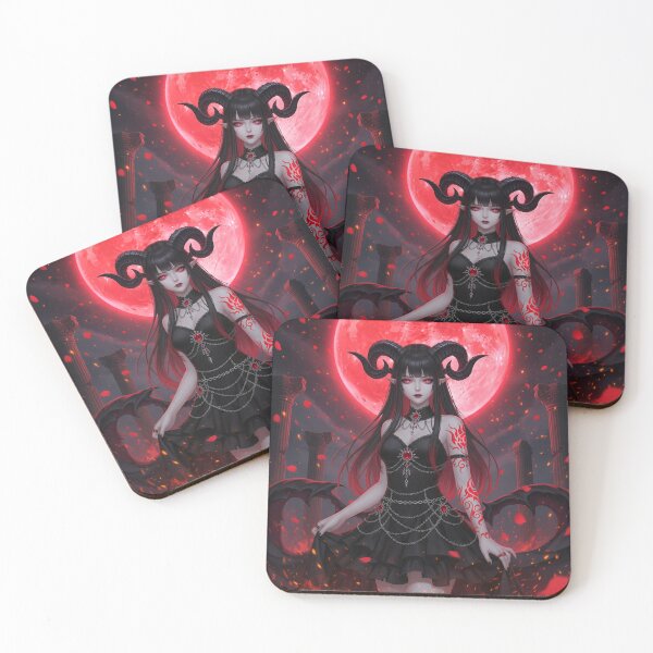 Item preview, Demon Girl in a Gothic Castle designed and sold by NexaSpire.
