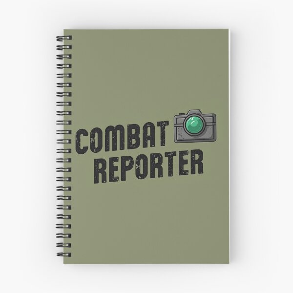 Item preview, Combat Reporter Design - Tactical Gaming Art for FPS Fans & Action Junkies designed and sold by SlightlyUnreal.