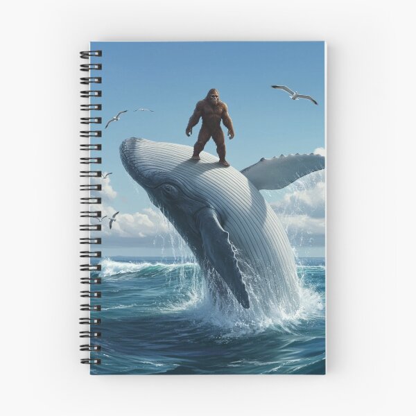 Item preview, Bigfoot standing on a blue whale classic tshirt  designed and sold by anandsiva2703.
