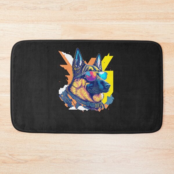 Item preview, Canine-Coolness---German-Shepherd-Dog-With-Aviator-Shades designed and sold by nadelqljoe.