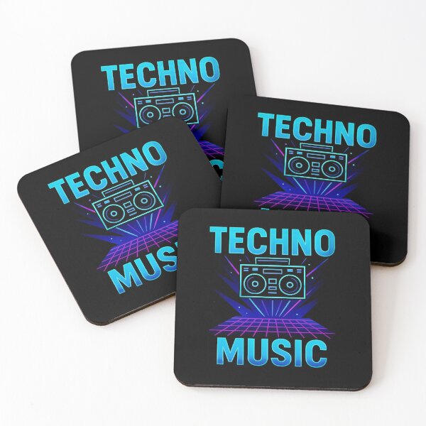 Artikelvorschau, Technomusik – Neonbeats entworfen und verkauft von Myra365Art.