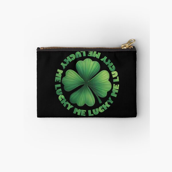 Item preview, Lucky Me Lucky Four-Leaf Clover designed and sold by MoxisWatercolor.