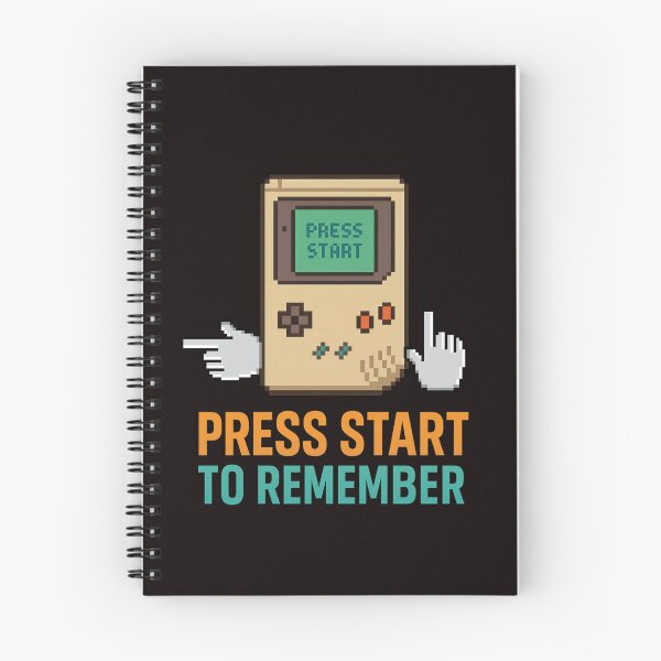 Item preview, Press Start to Remember Retro Console designed and sold by Tadeusz1.