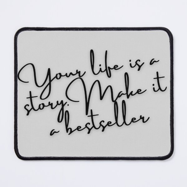 Item preview, Your Life is a Bestseller designed and sold by UrvashiStudio.
