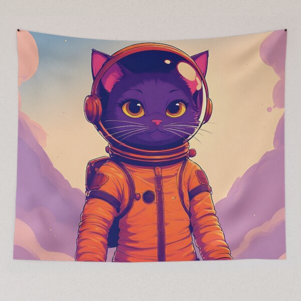Item preview, Astronaut Cat designed and sold by she-devil-shirt.