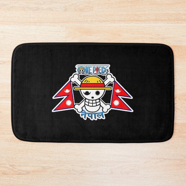 Item preview, Nepal Flag & One Piece Flag & Jolly Roger designed and sold by HHQRHH.