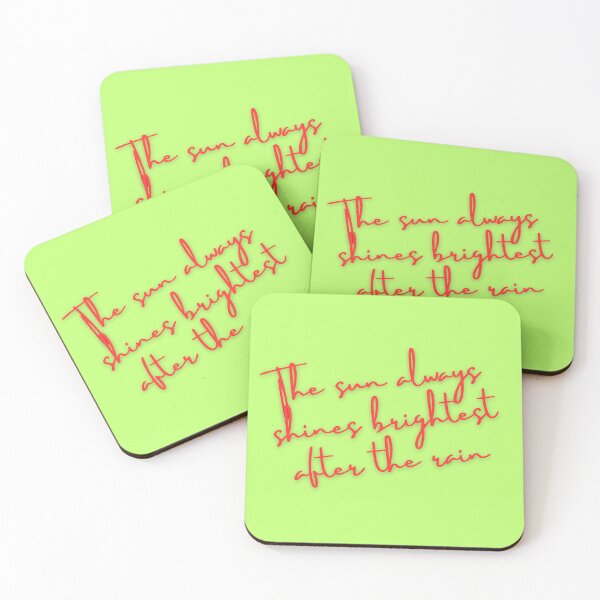 Item preview, The Brightest Day Follows the Rain designed and sold by UrvashiStudio.