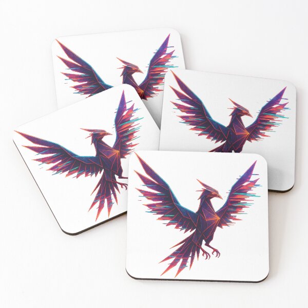Item preview, Glitch Phoenix Neon designed and sold by FreddyE.