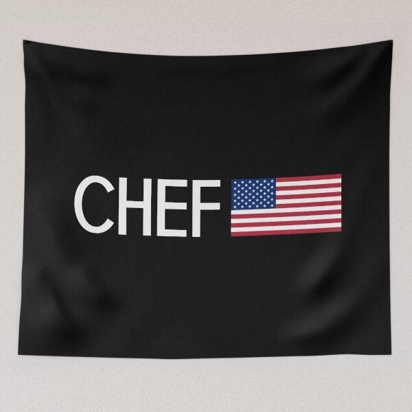 Item preview, Careers: Chef (U.S. Flag) designed and sold by Jared Davies.