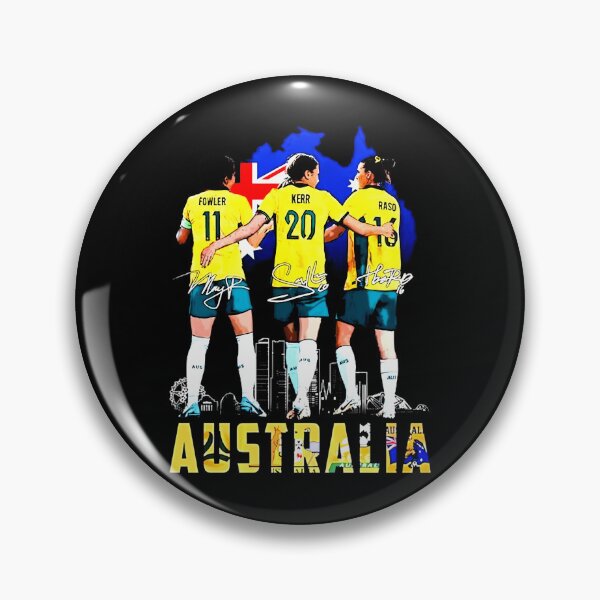 Item preview, Mary Fowler Sam Kerr and Hayley Raso Australia  designed and sold by HortenCuille.