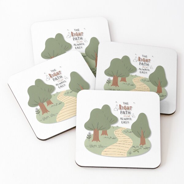 Item preview, The Right Path Isn’t Always Easy designed and sold by Loncil.