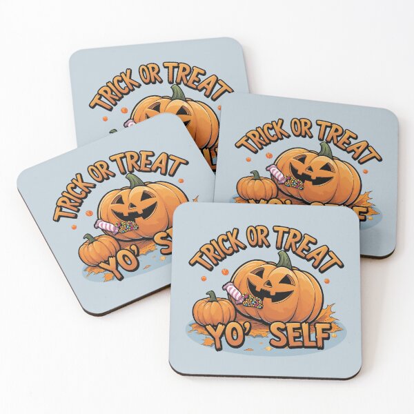 Item preview, Trick Or Treat Yo'self Halloween Pun designed and sold by 0606PM.