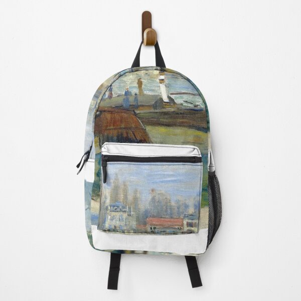 Item preview, The Seine at Asnieres (1873) by Claude Monet designed and sold by Art Outlaws.