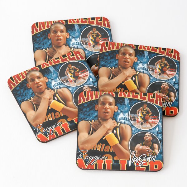 Item preview, Reggie Miller Choke Sign Basketball Legend designed and sold by HortenCuille.