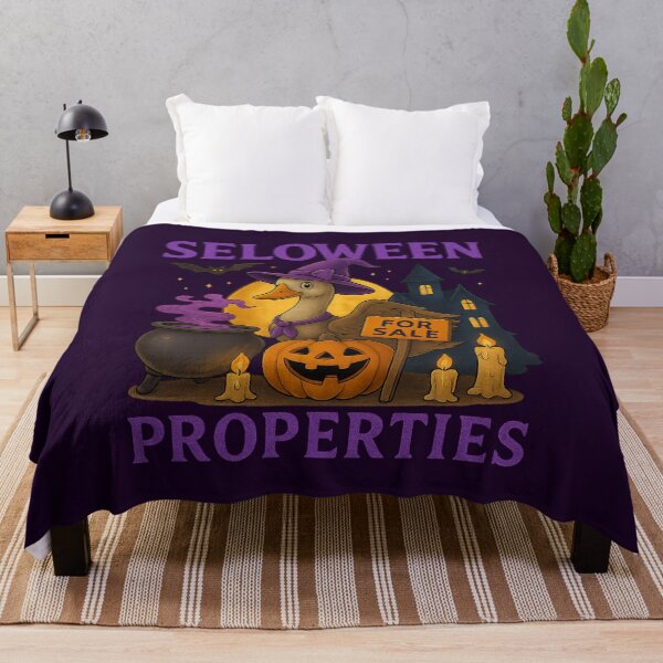 Item preview, Seloween Properties – Haunted House Goose Realtor Halloween Design designed and sold by Galeanto.