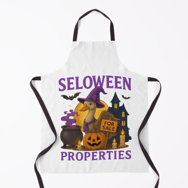 Item preview, Seloween Properties – Haunted House Goose Realtor Halloween Design designed and sold by Galeanto.