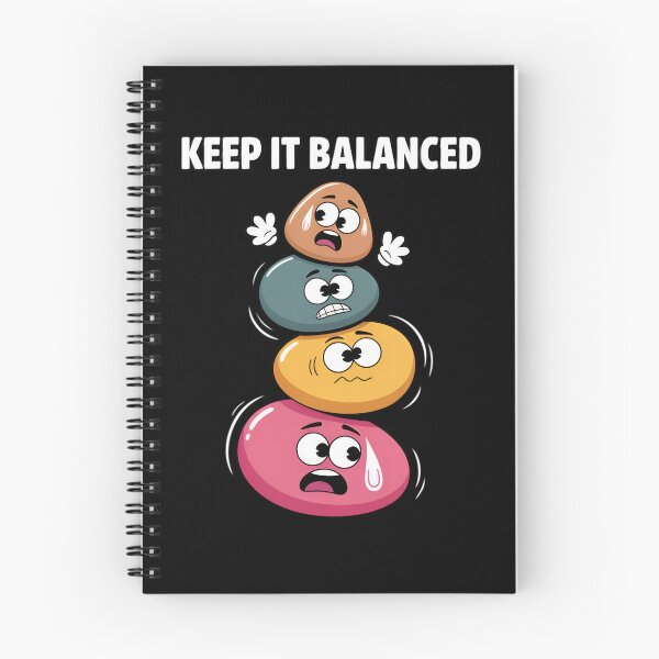 Item preview, Keep It Balanced Rock Balancing Zen Humor designed and sold by Blok45.