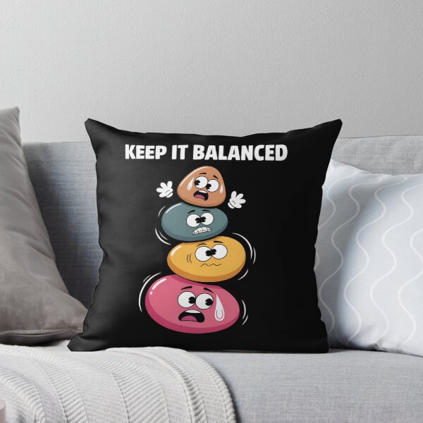 Item preview, Keep It Balanced Rock Balancing Zen Humor designed and sold by Blok45.