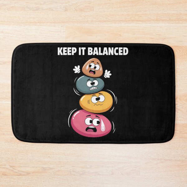 Item preview, Keep It Balanced Rock Balancing Zen Humor designed and sold by Blok45.