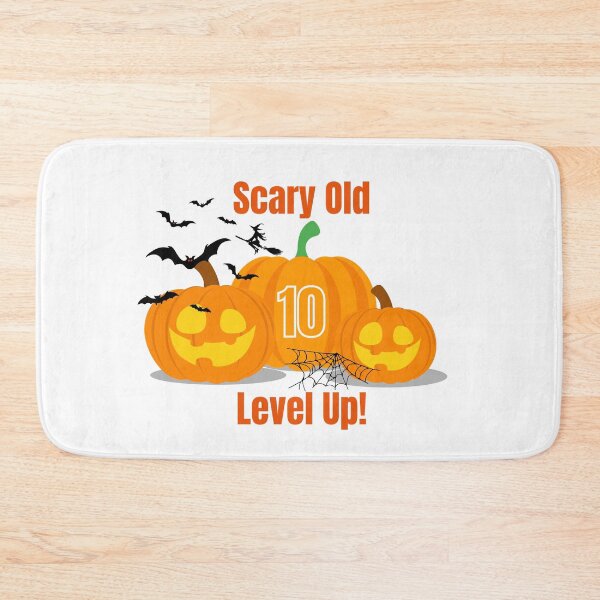Item preview, Scary Old Level Up! 10th Birthday | Funny Halloween Milestone Birthday Gift designed and sold by luckyhue.