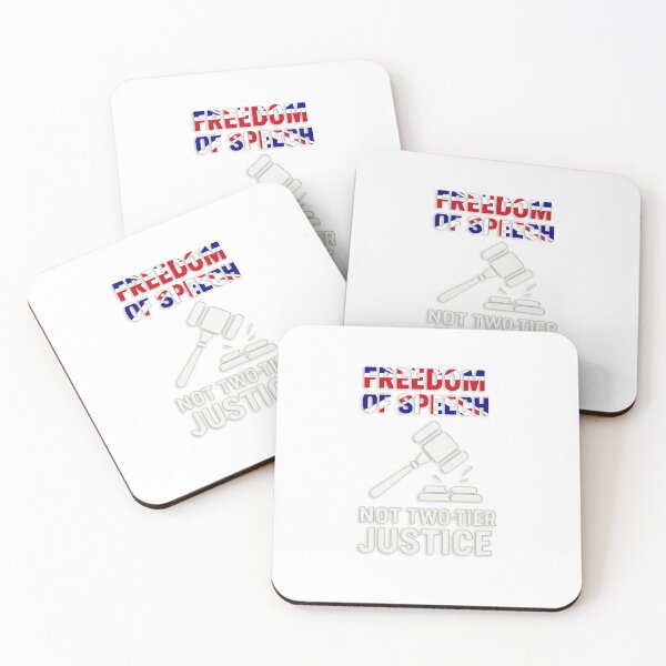 Item preview, Freedom of Speech – Not Two-Tier Justice Protest designed and sold by PrintsWhatever.