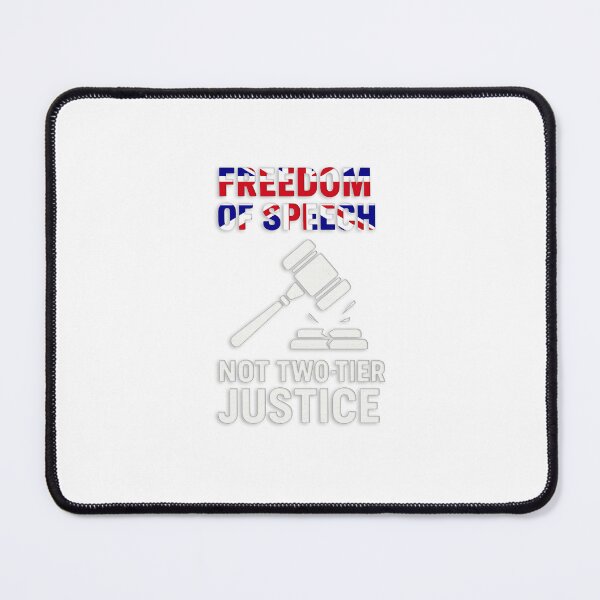 Item preview, Freedom of Speech – Not Two-Tier Justice Protest designed and sold by PrintsWhatever.