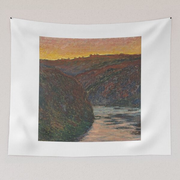 Item preview, The Valley of the Creuse, Sunset, Monet 1889 designed and sold by Art Outlaws.