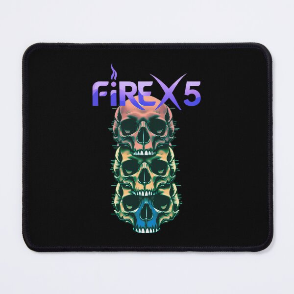 Item preview, Fire X 5 Band Stacked Skulls Rock Band Music Concert designed and sold by nick sear.