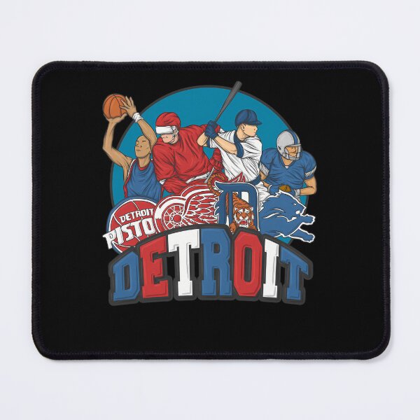 Item preview, Detroit Basketball Ice Hockey Baseball Soccer Fit designed and sold by HortenCuille.
