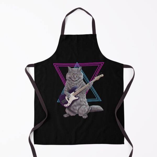 Item preview, Bass Cat- Rock Band Kitty Playing The Bass Guitar designed and sold by nick sear.