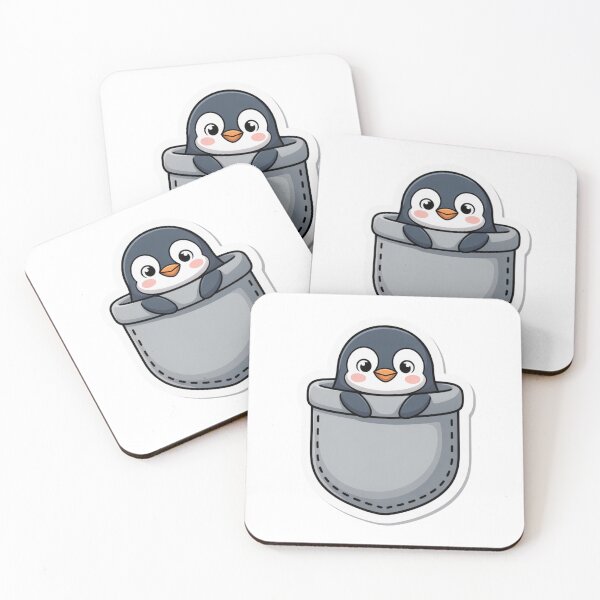 Artikelvorschau, Pinguin in der Tasche entworfen und verkauft von NicolasGlowArt.