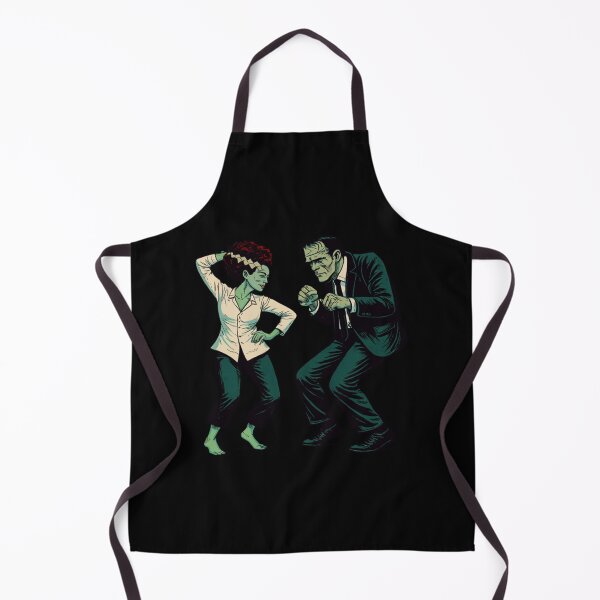 Item preview, Frankenstein and Bride Dancing Couple Halloween Monster Love designed and sold by AurelieGerhold.