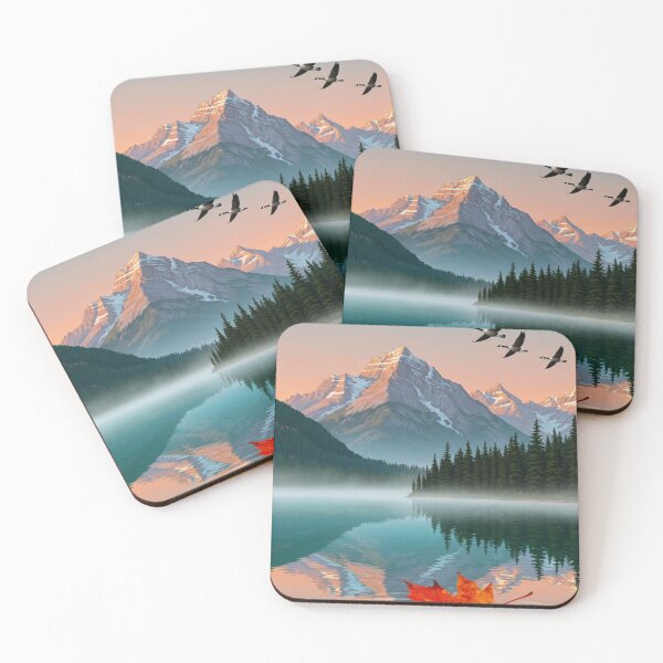 Item preview,  Flying geese mountains classic poster designed and sold by anandsiva2703.