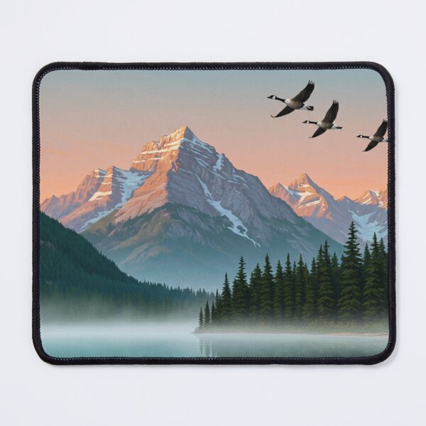 Item preview,  Flying geese mountains classic poster designed and sold by anandsiva2703.