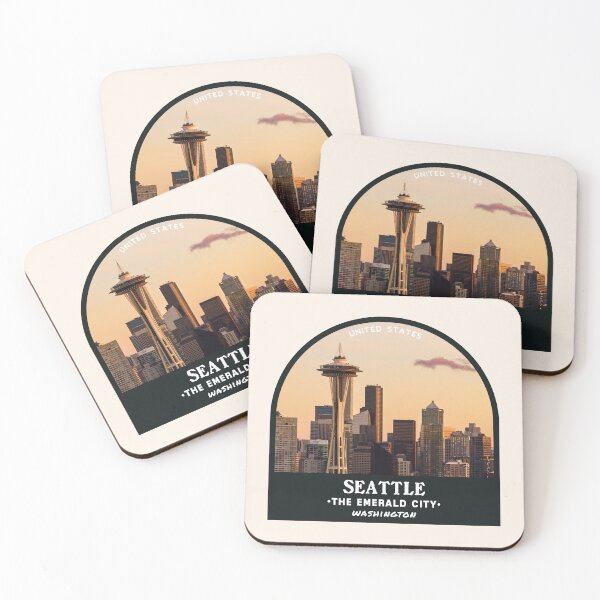 Item preview, Seattle (Washington), United States city designed and sold by PinkandP.