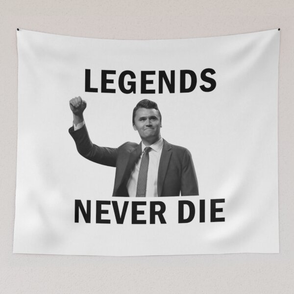 Item preview, Charlie Kirk Legends Never Die Bold - pray for charlie kirk, A True Patriot Charlie Kirk designed and sold by looptuujnet.