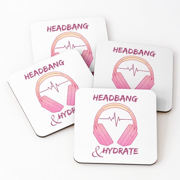 Item preview, Headphones | Headbang And Hydrate designed and sold by ObsidianDaz.