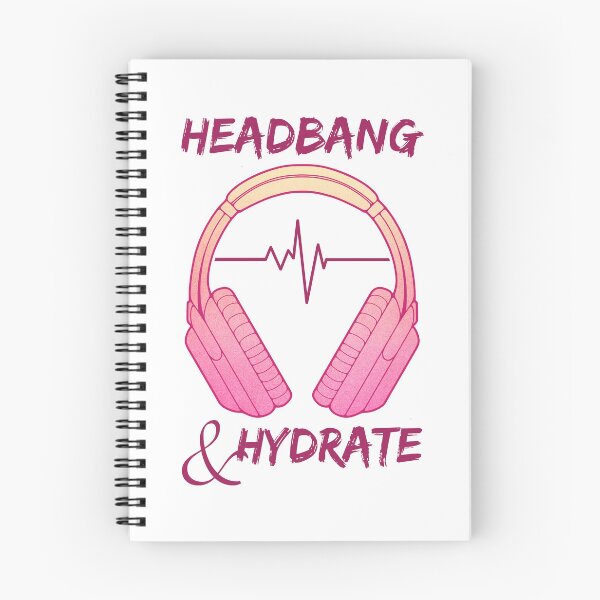 Item preview, Headphones | Headbang And Hydrate designed and sold by ObsidianDaz.