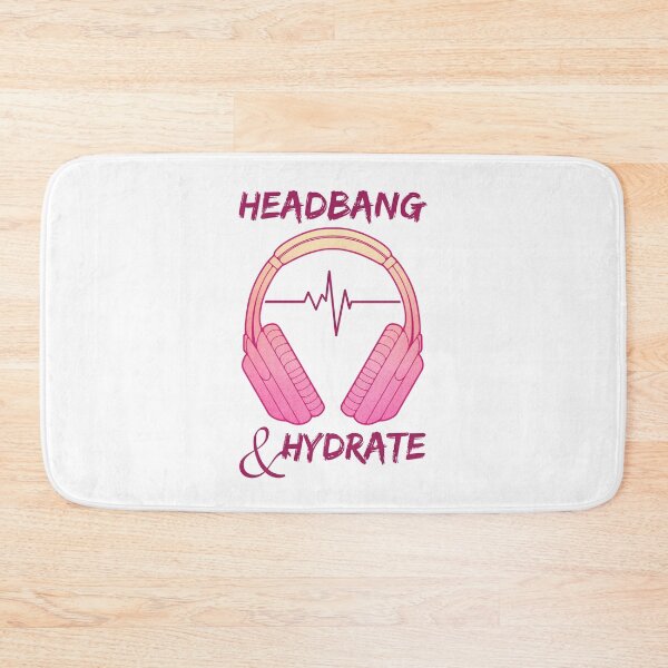 Item preview, Headphones | Headbang And Hydrate designed and sold by ObsidianDaz.
