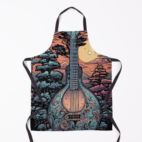 Item preview, Retro Mandolin Guitar Nature Bluegrass Music Band Mando Art designed and sold by marlymanhattan7.